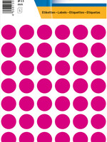 Herma ETIKET 1856 13MM ROZE ROND 240STKS