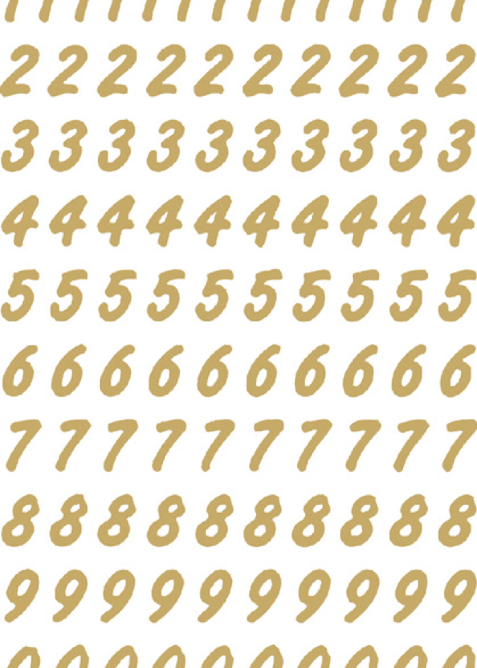 Herma Herma ETIKET 4151 GETALLEN 0-9 GD-TR 200STKS