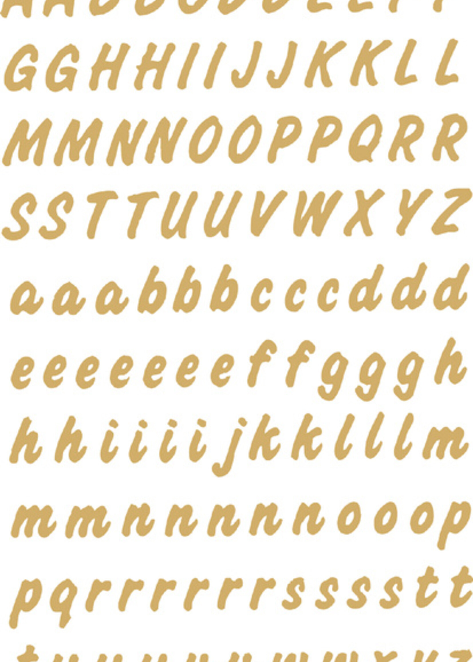 Herma Herma ETIKET 4152 LETTERS A-Z GD-TR 2VEL