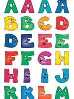 Herma ETIKET 4194 LETTERS A-Z GEZICHTEN 48STKS