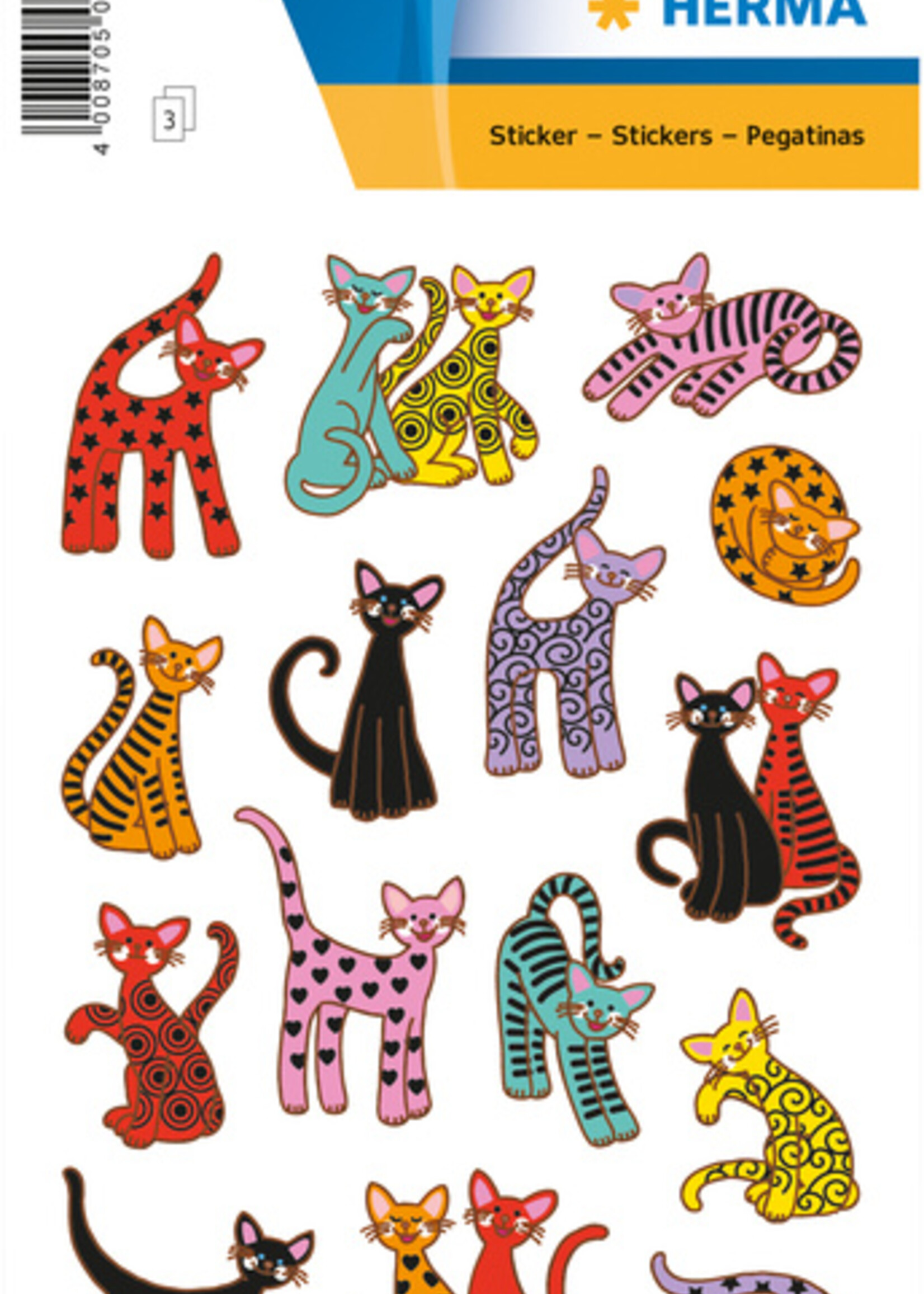 Herma Herma ETIKET 3337 ABSTRACT KAT 3VEL