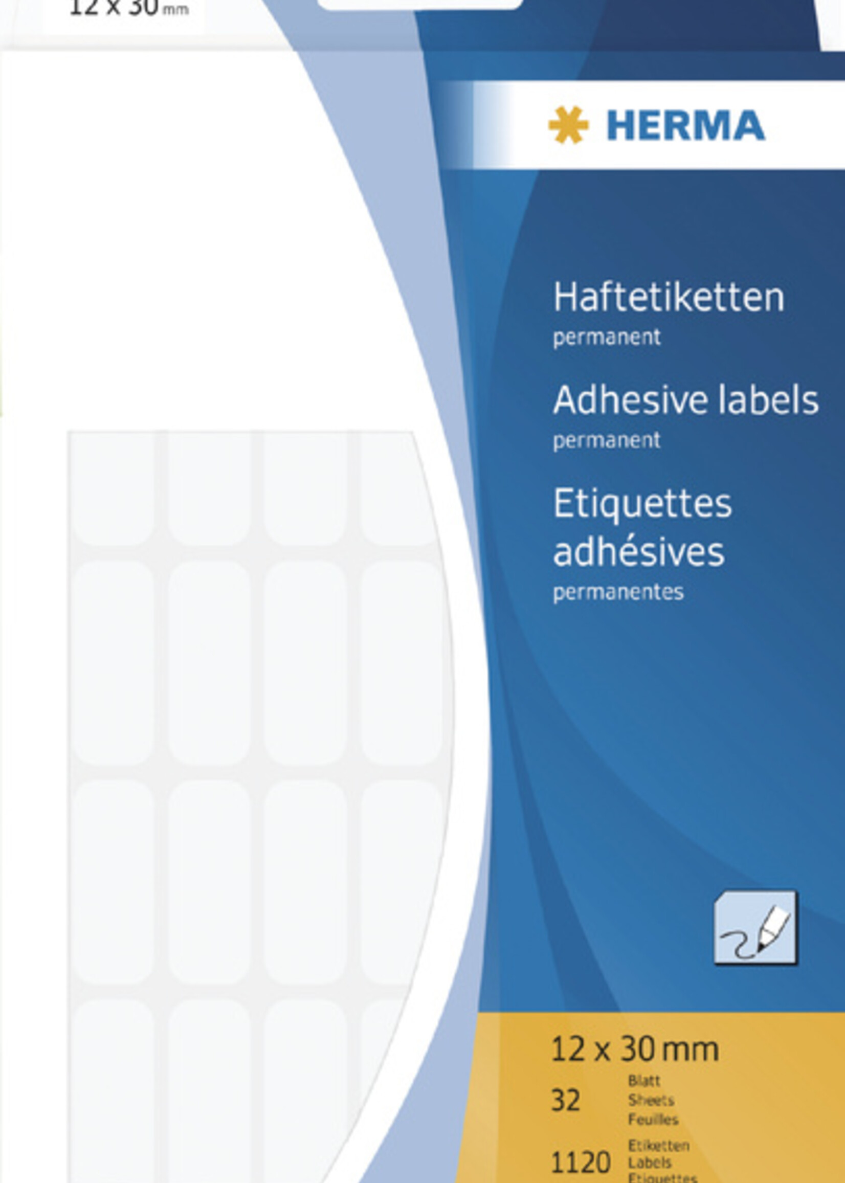 Herma Herma ETIKET 2350 12X30MM WT 1120STKS