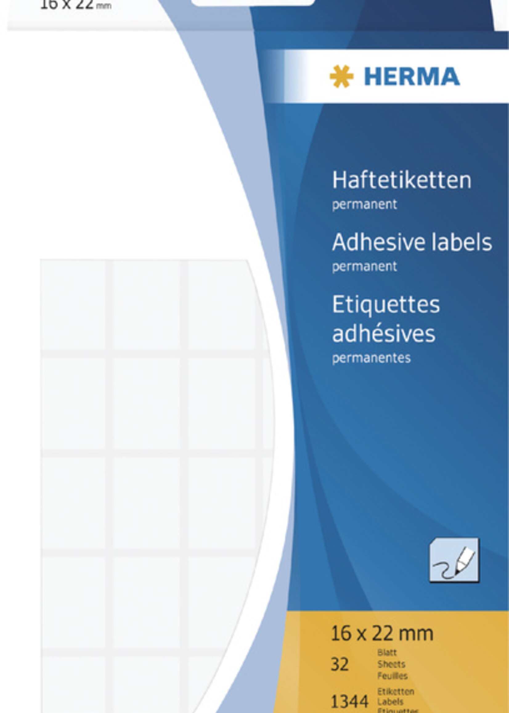 Herma Herma ETIKET 2380 16X22MM WT 1344STKS