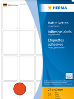 Herma ETIKET 2452 25X40MM RD 512STKS