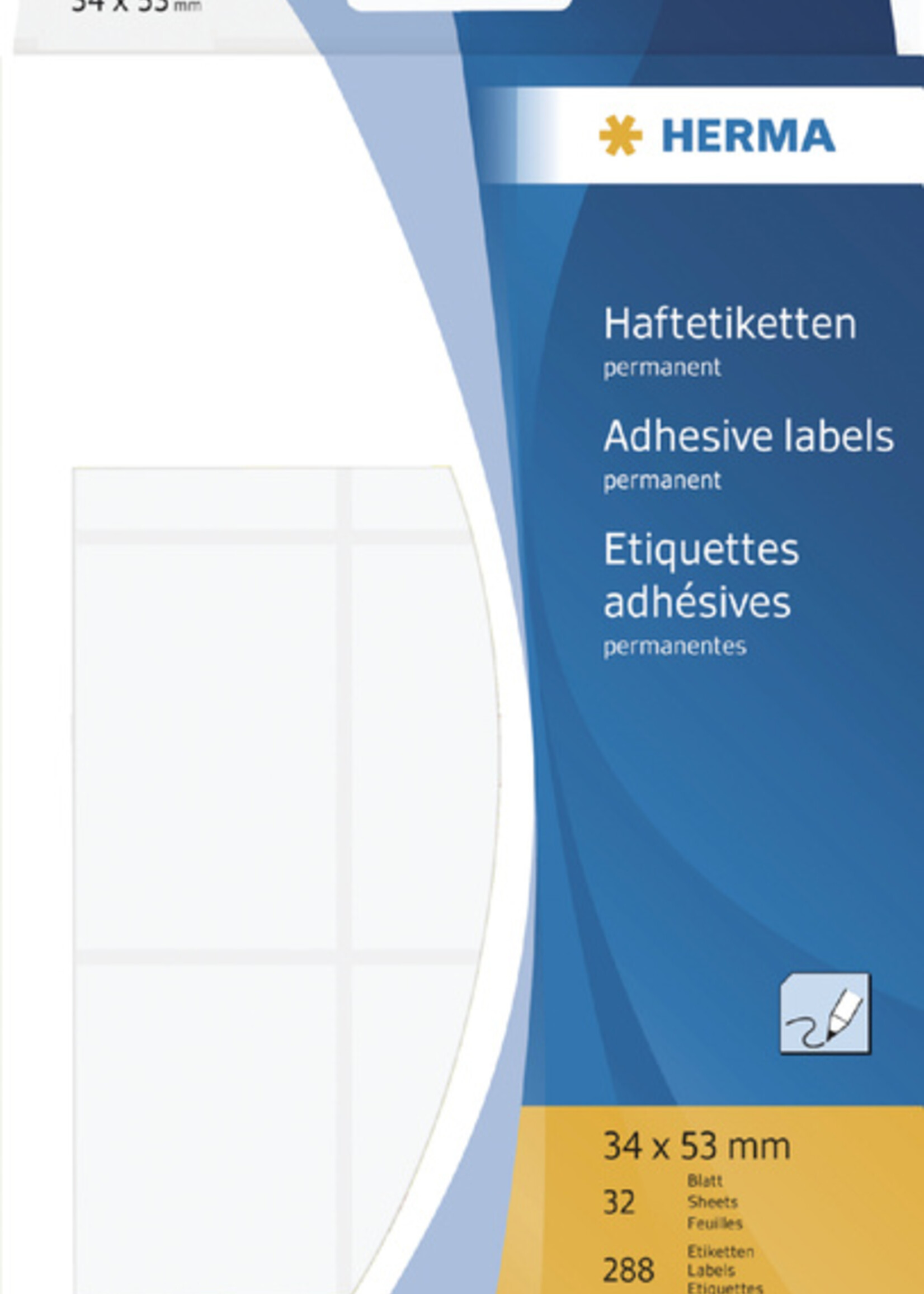 Herma Herma ETIKET 2470 34X53MM 288STKS