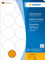 Herma ETIKET 2274 32MM FL OR ROND 360STKS