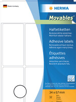 Herma ETIKET 10616 34X67MM VERW 192STKS