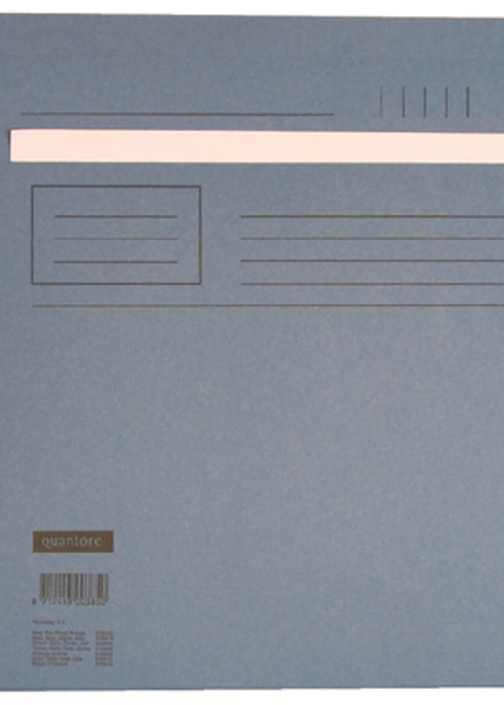 Quantore Quantore VOUWMAP FO ONGELIJK BL