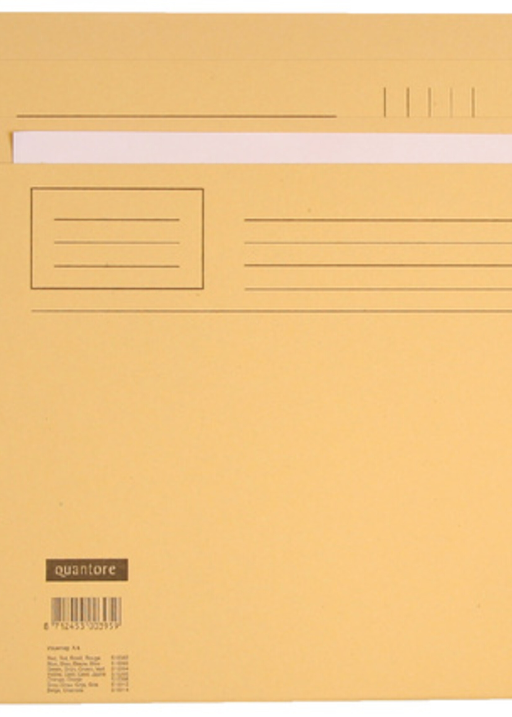 Quantore Quantore VOUWMAP A4 ONGELIJK BEI