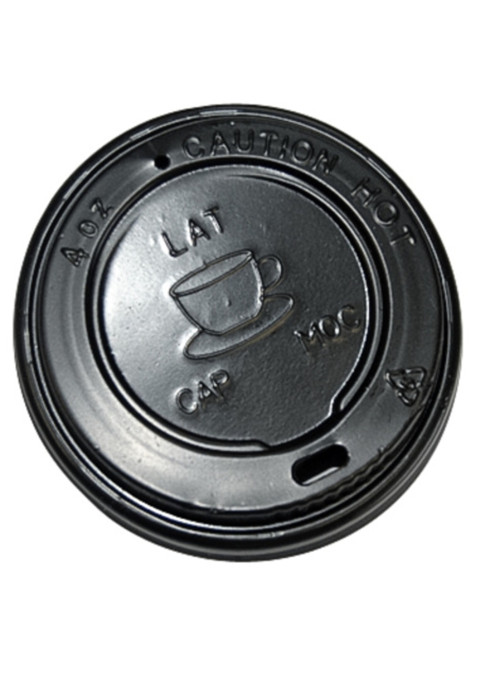 Office Office BEKERDEKSEL ZWART 63MM 100STKS