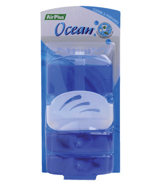 Office TOILETBLOK AIR PLUS OCEAN 55ML 3STKS