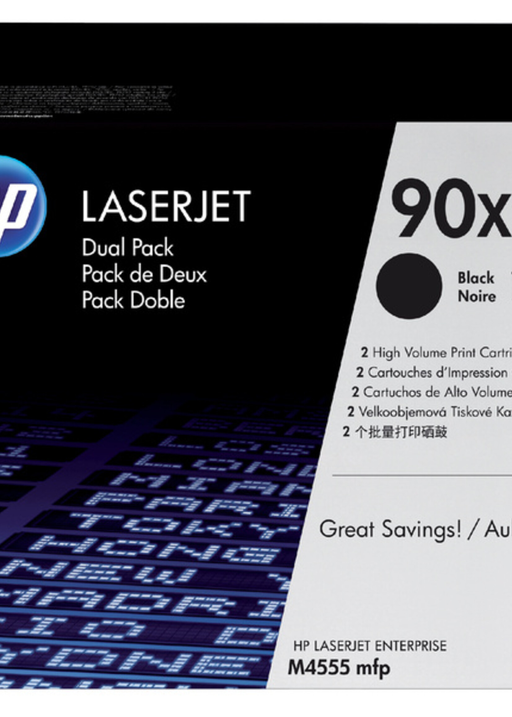 HP HP TONERCARTRIDGE 90X - CE390XD 2-P