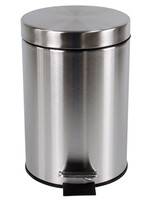 BRASQ AFVALBAK PEDAALEMMER 20L RVS