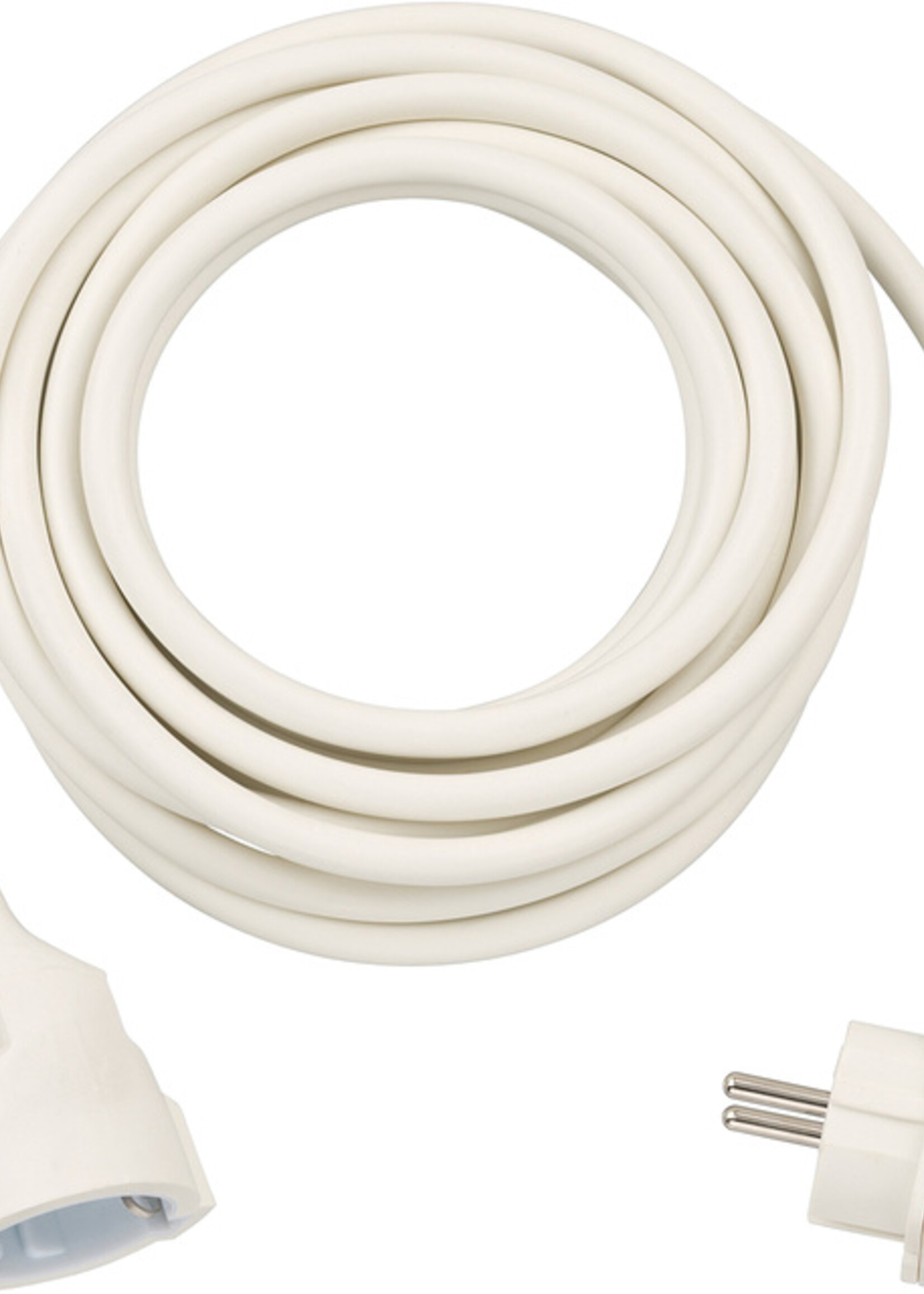 brennenstuhl brennenstuhl VERLENGSNOER PLAT 5M WIT