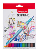 Bruynzeel FINELINER BRUSH 12ST