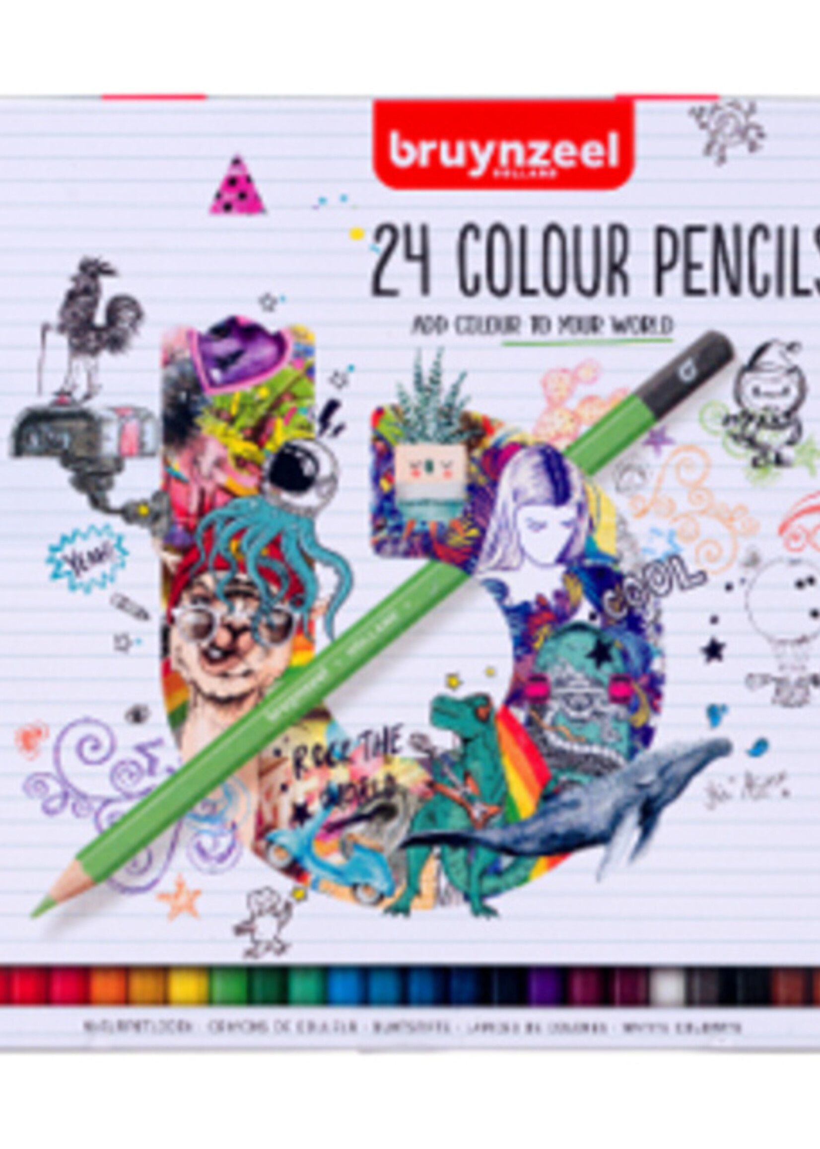 Bruynzeel Bruynzeel KLEURPOTLOOD BL 24ST