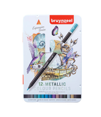 Bruynzeel KLEURPOTLOOD 12ST METALLIC