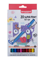 Bruynzeel VILTSTIFT SPRP 20STKS KL