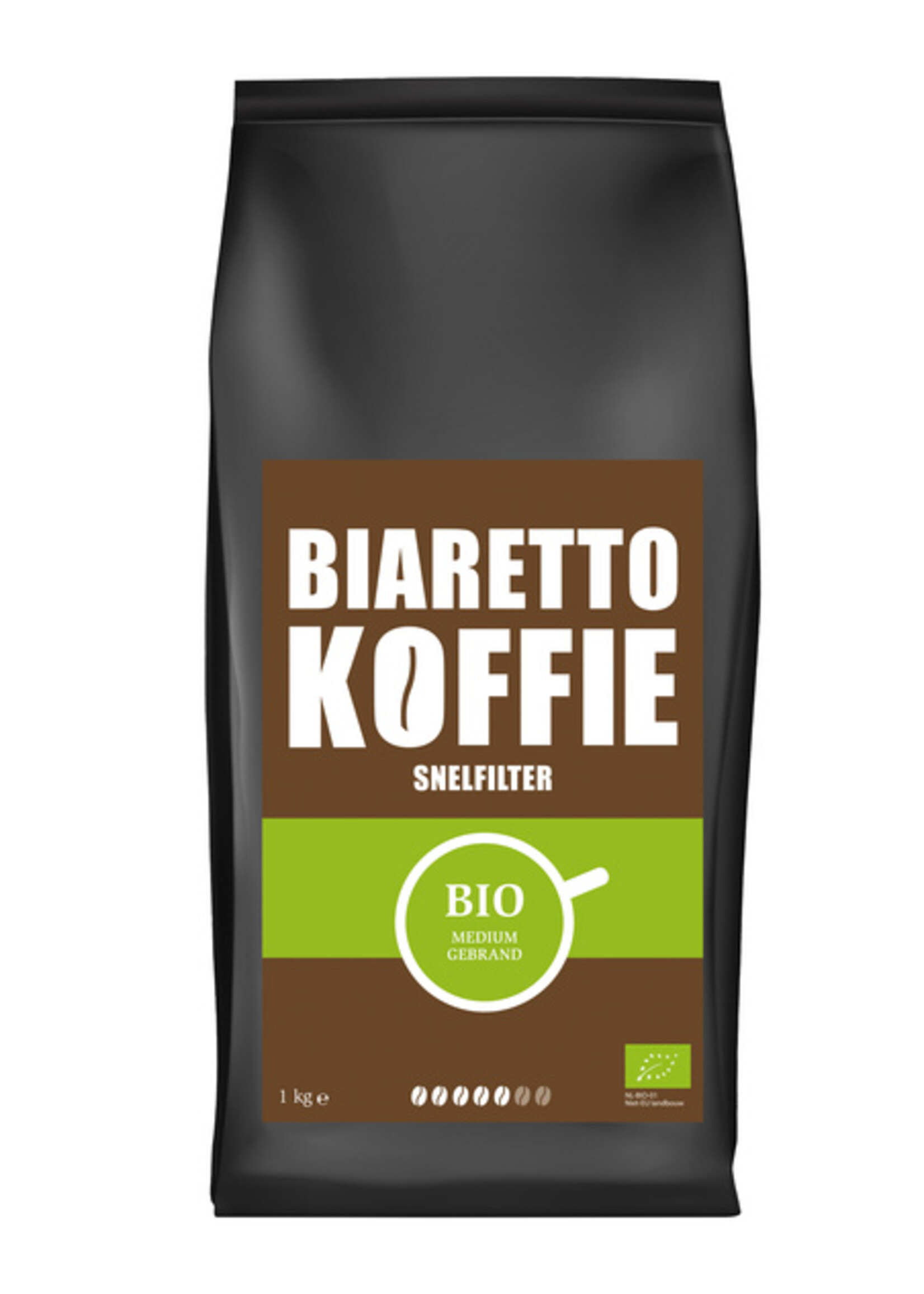 Biaretto Biaretto KOFFIE  SNELFILTER BIO 1000GR