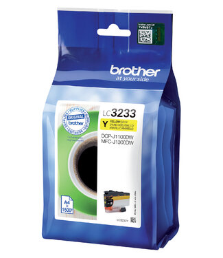 Brother INKCARTRIDGELC-3233 GEEL