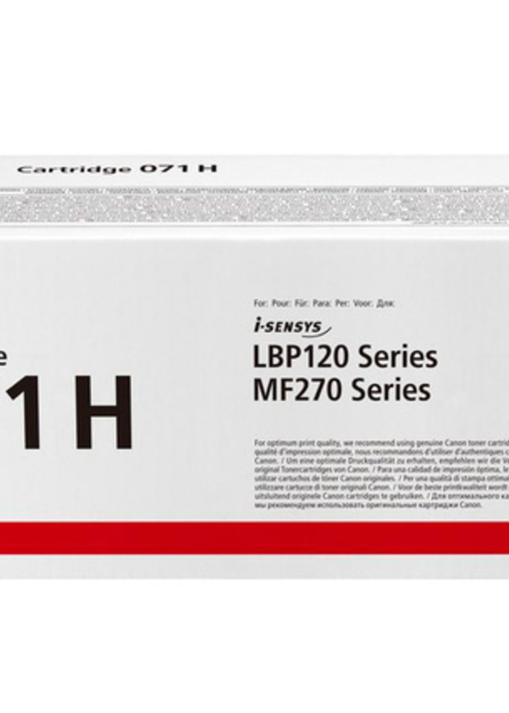 Canon Canon TONERCARTRIDGE CRG 071H ZW