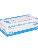 CMT HANDSCHOEN M NITRIL BL 100STKS