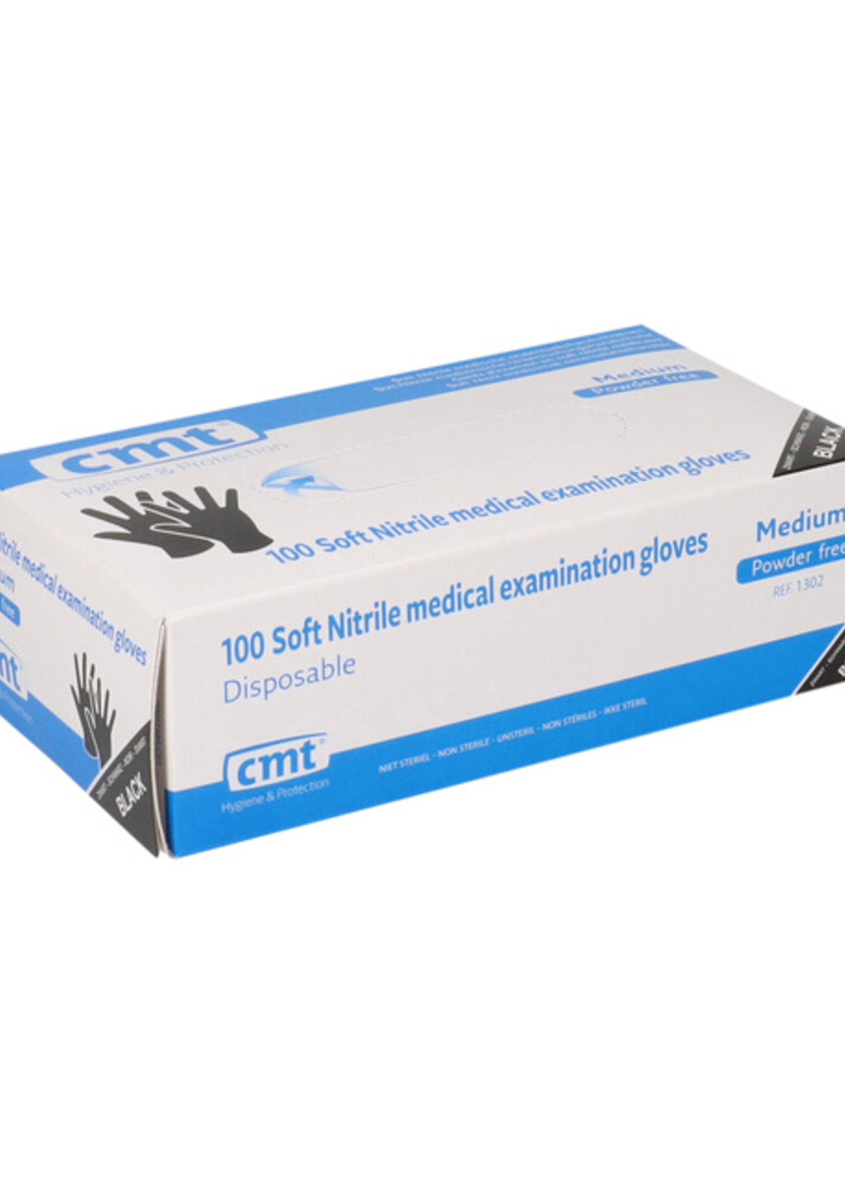 CMT CMT HANDSCHOEN M  NITRIL ZW 100STKS