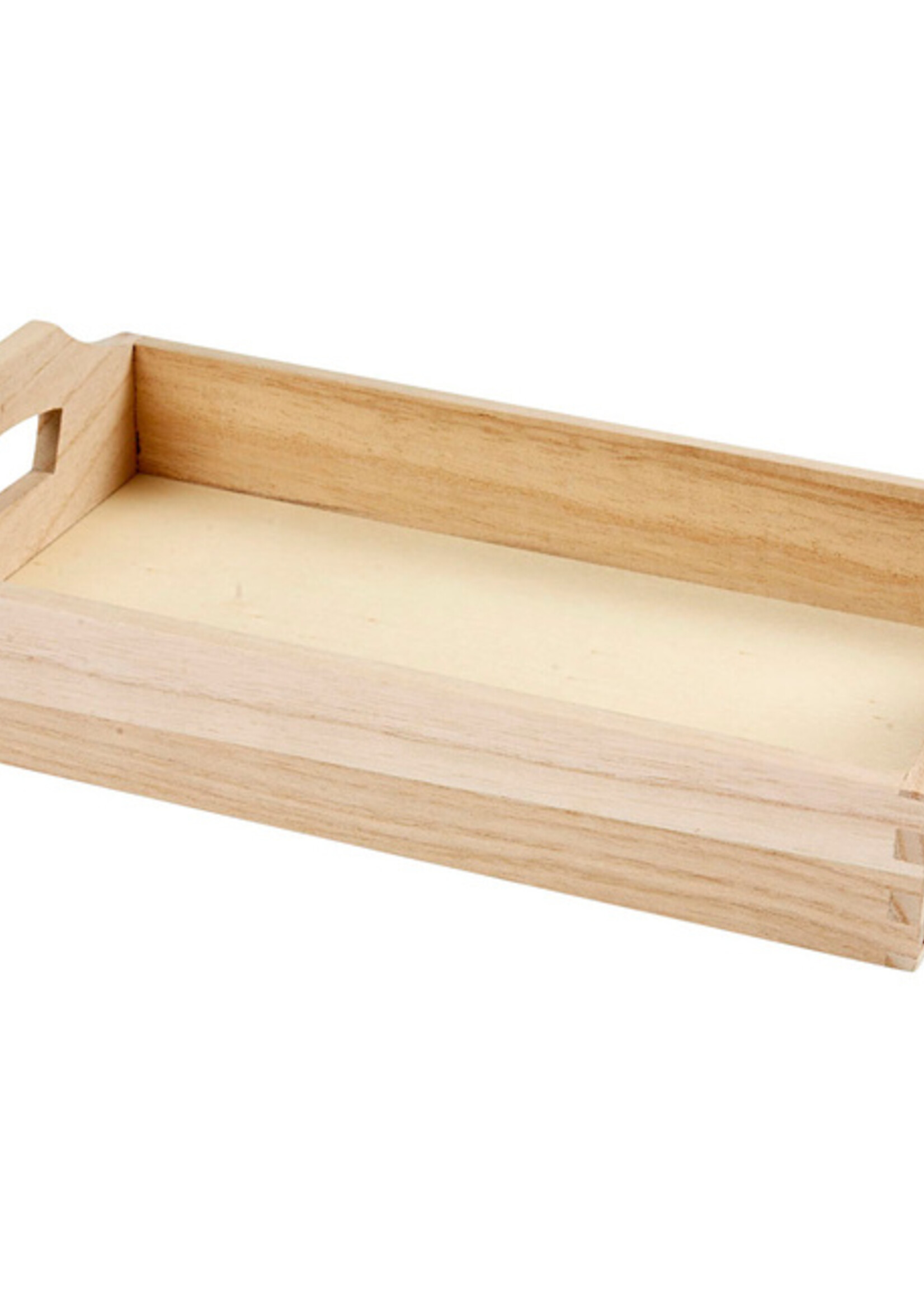 Creotime Creotime DIENBLAD HOUT 30X17X5CM