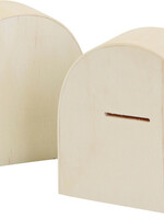 Creotime SPAARPOT HOUT 10X9CM