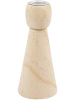 Creotime KANDELAAR HOUT 14.5CM