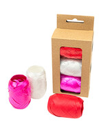 Design Group LINT ROOD/WIT/ROZE 3 STKS