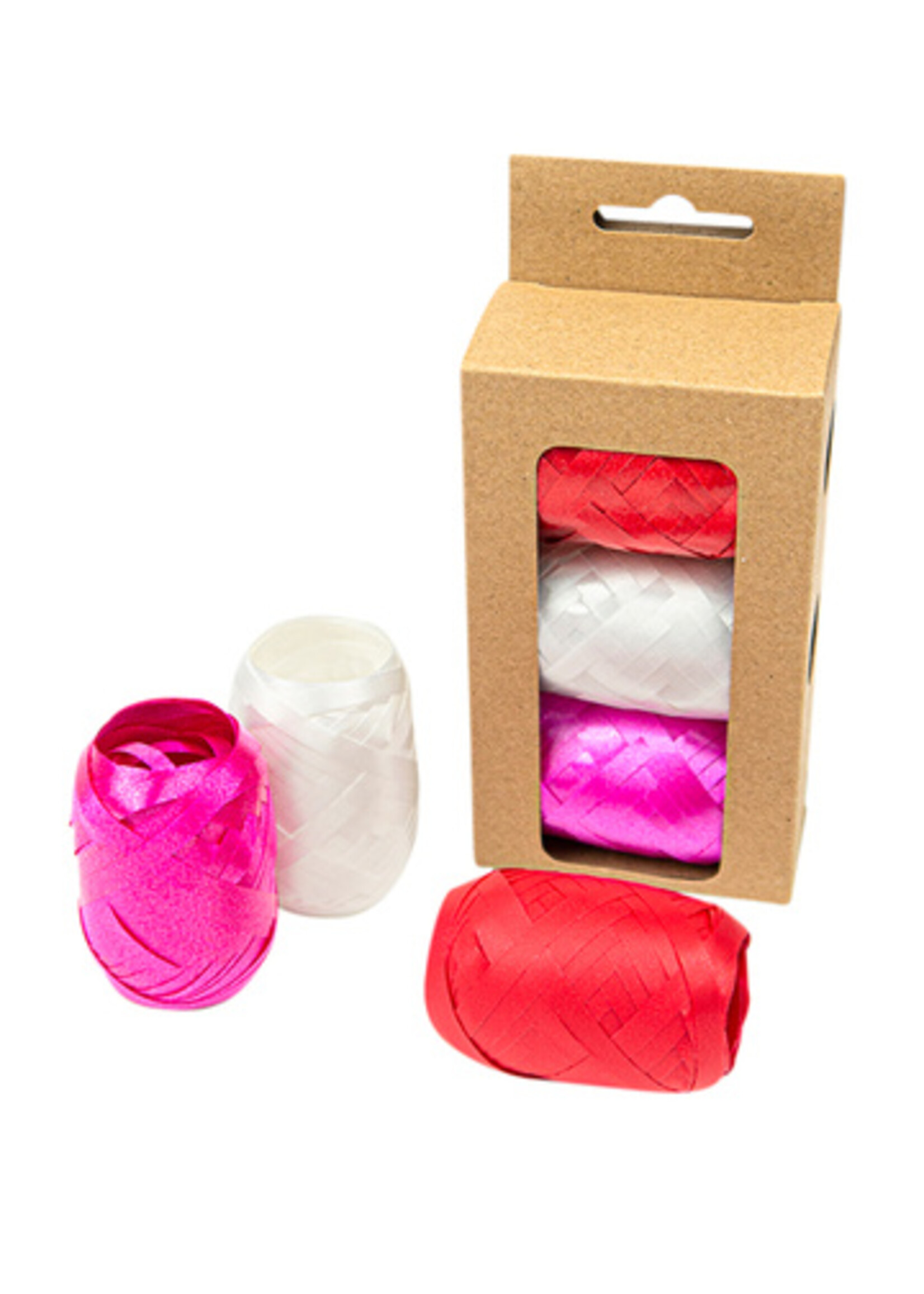 Design Group Design Group LINT ROOD/WIT/ROZE 3 STKS