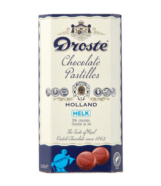 Droste CHOCOLADE PASTILLES DUO MELK 170GR