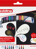 edding BRUSHPEN 1340 HAPPY ASS 9STKS