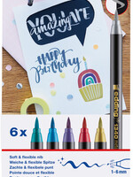 edding BRUSHPEN 1340 MTL ASS 6STKS
