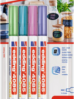 edding KRIJTSTIFT 4085 MTL 4X ASS 4STKS