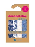 Decopatch HOBBYPAPIER SHADES BLUE 30X40CM 4VEL