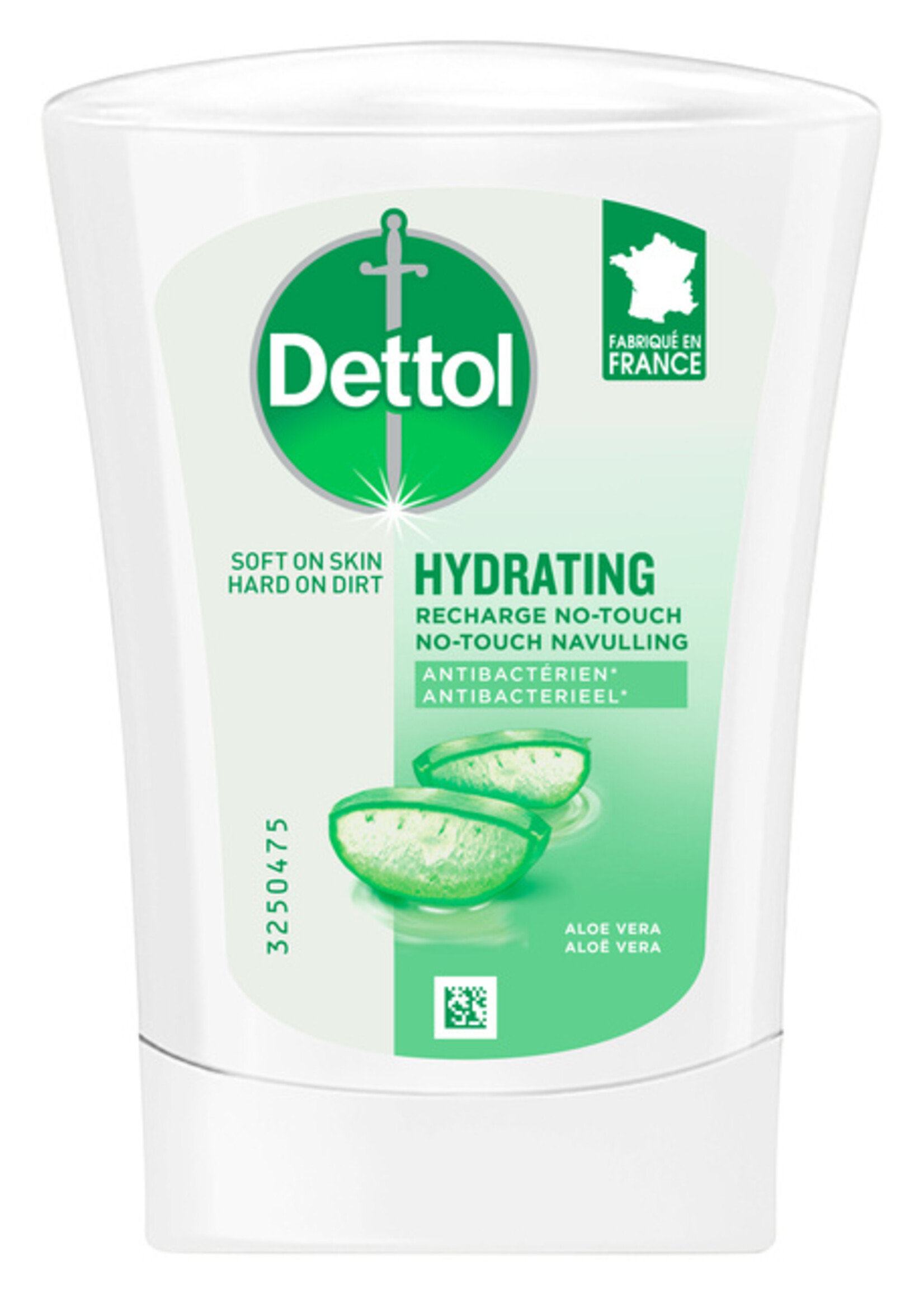DETTOL DETTOL HANDZEEP NO TOUCH  ALOE VERA  250ML REFIL