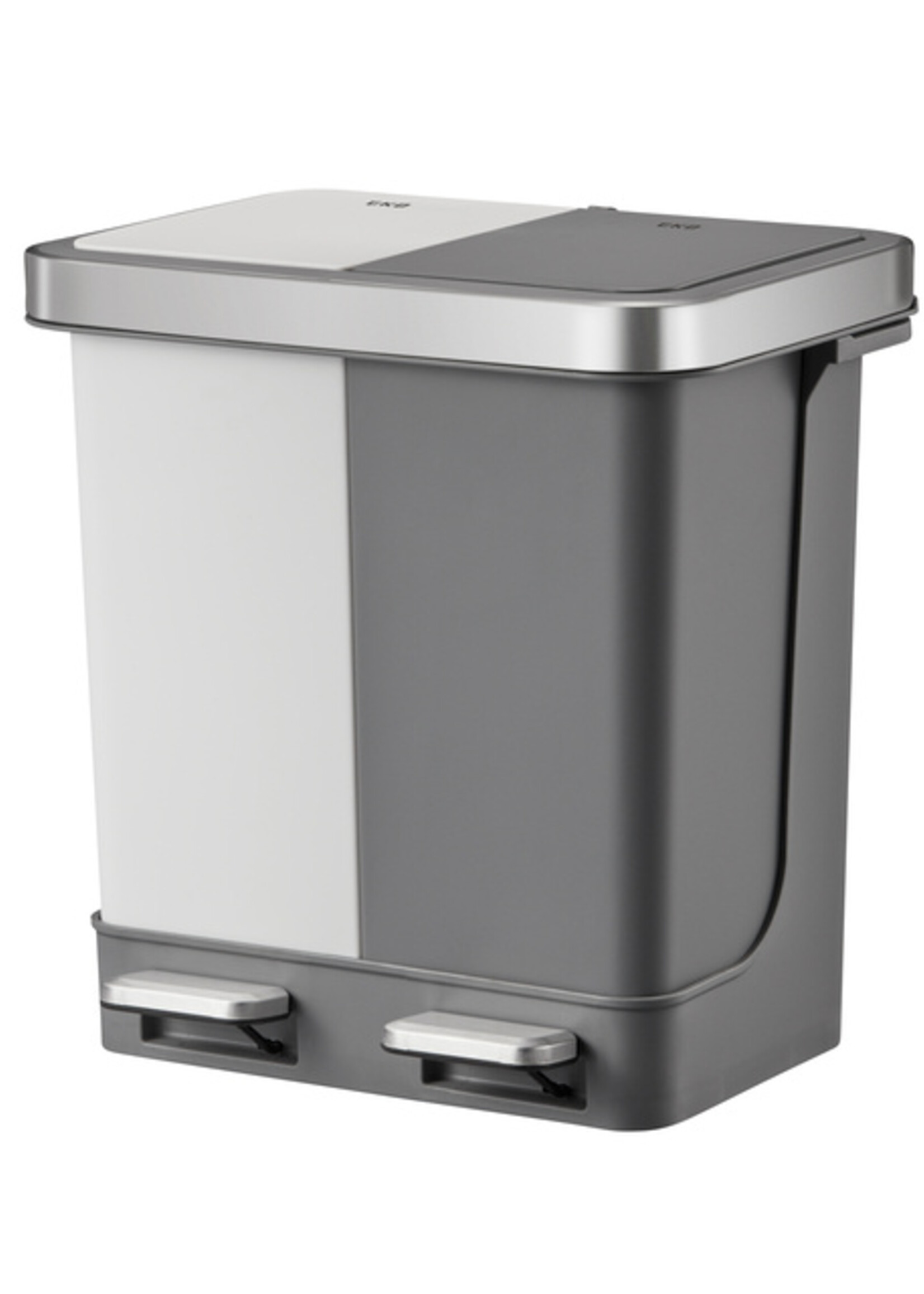 EKO EKO AFVALBAK HANA DUO RECYCLING 2X10L GR-WT