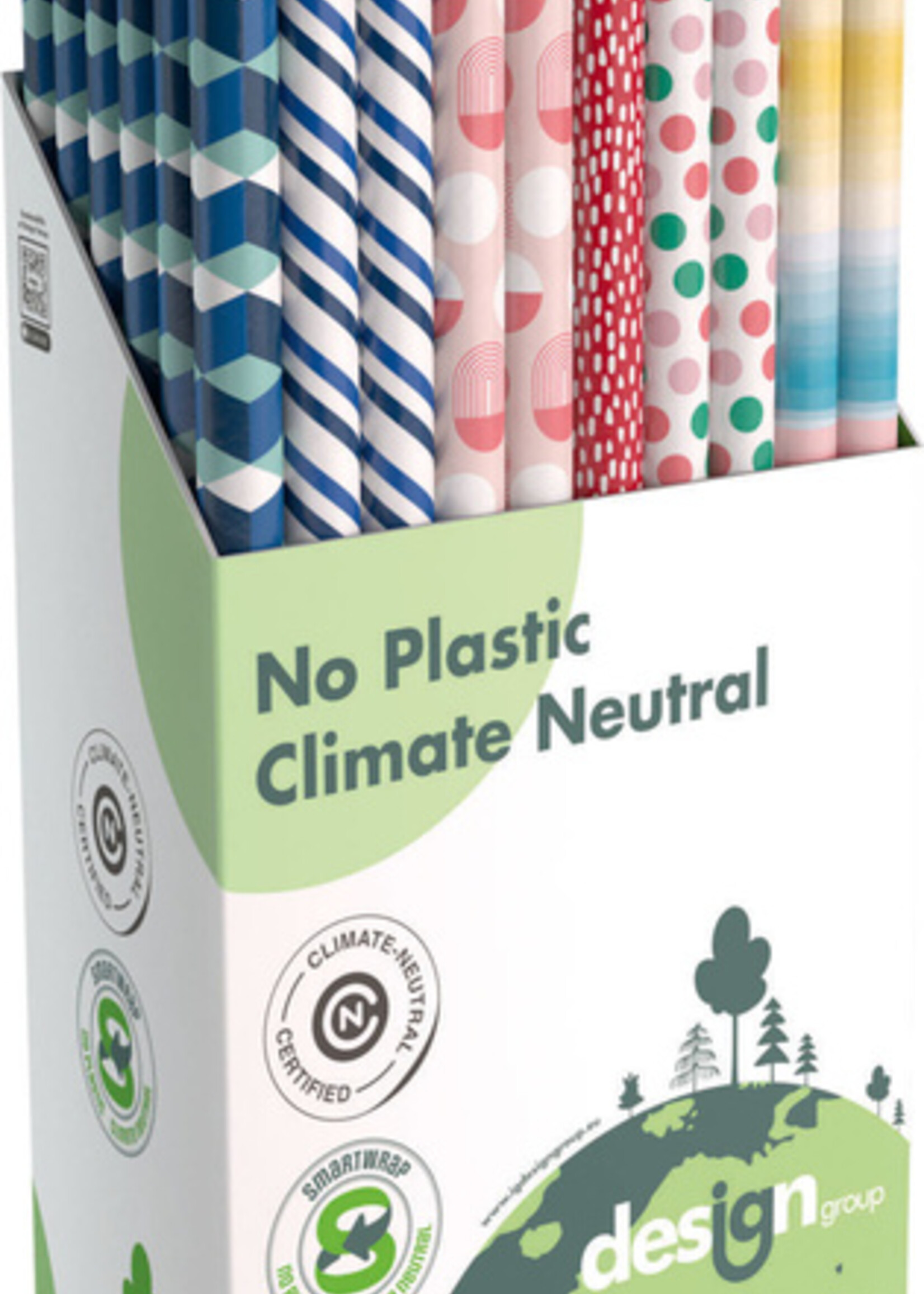 Design Group Design Group INPAKPAPIER GEO 200X70CM ASSORTI