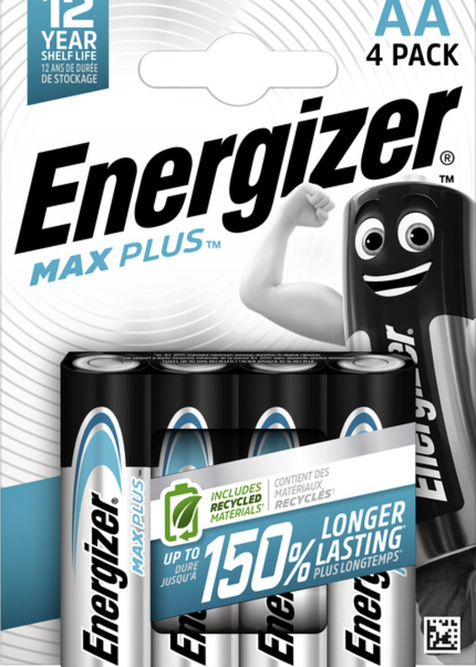 Energizer Energizer BATTERIJ MAX PLUS AA 4ST