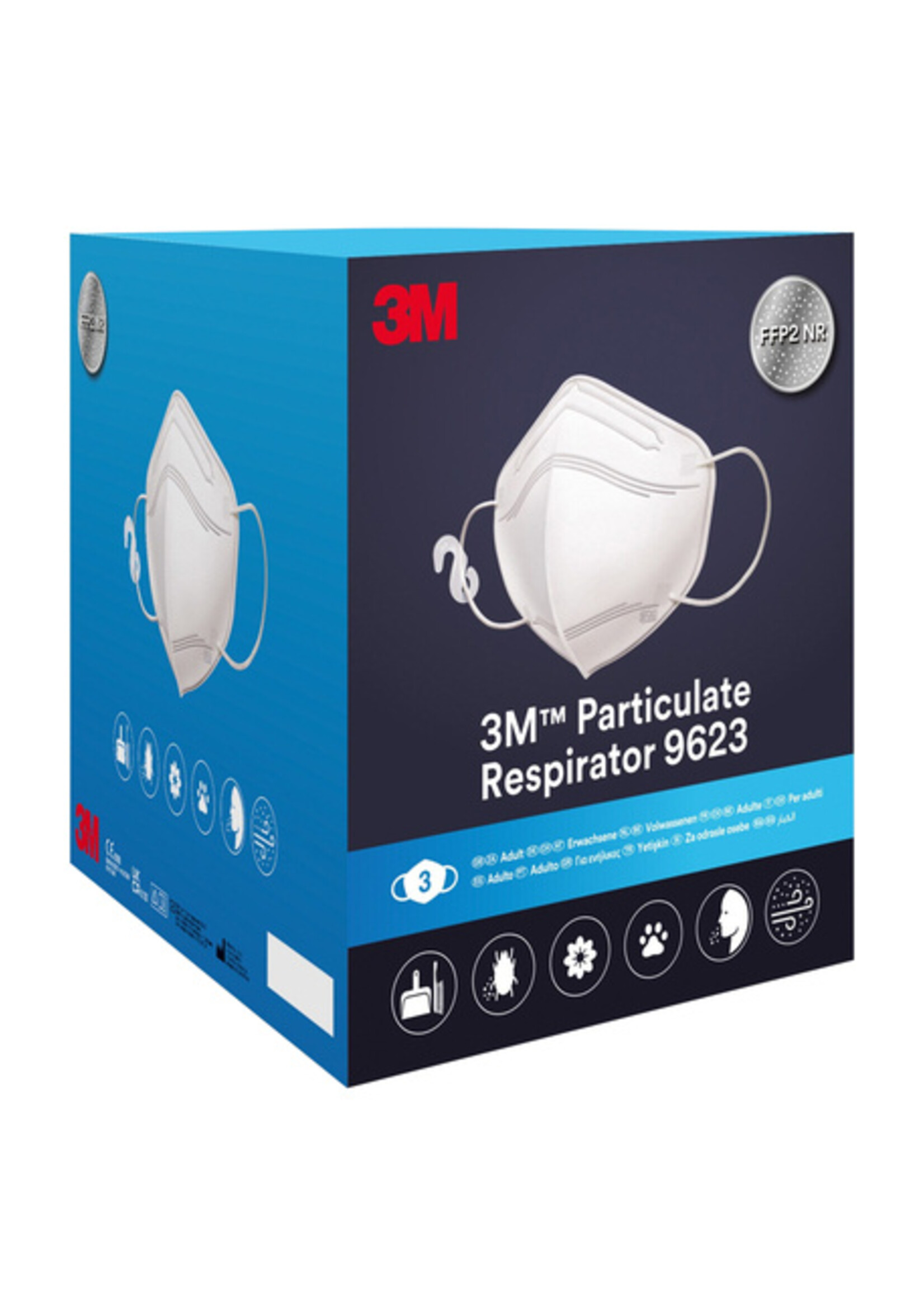 3M 3M STOFMASKER AURA FFP2 KN95 3ST