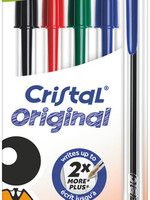 Bic BALPEN CRISTAL 5ST M ASS