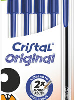 Bic BALPEN CRISTAL 5ST M BL 5STKS