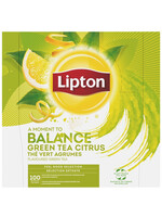 Lipton THEE LIPTON BALANCE GREEN CITRUS 100STKS