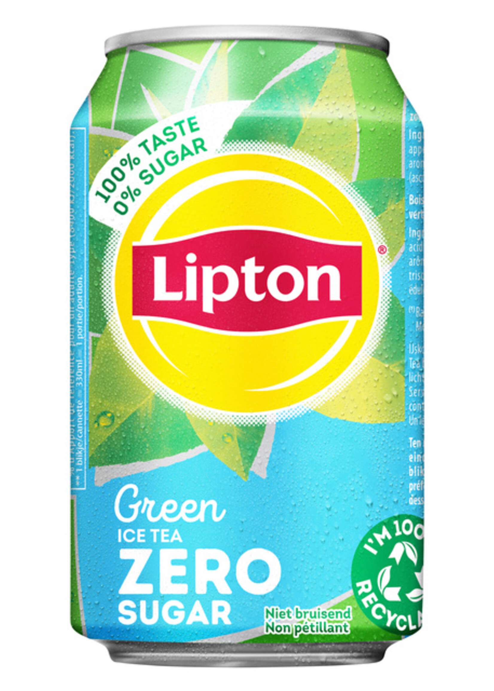 Lipton Lipton FRISDRANK ICE TEA GREEN ZERO 330ML
