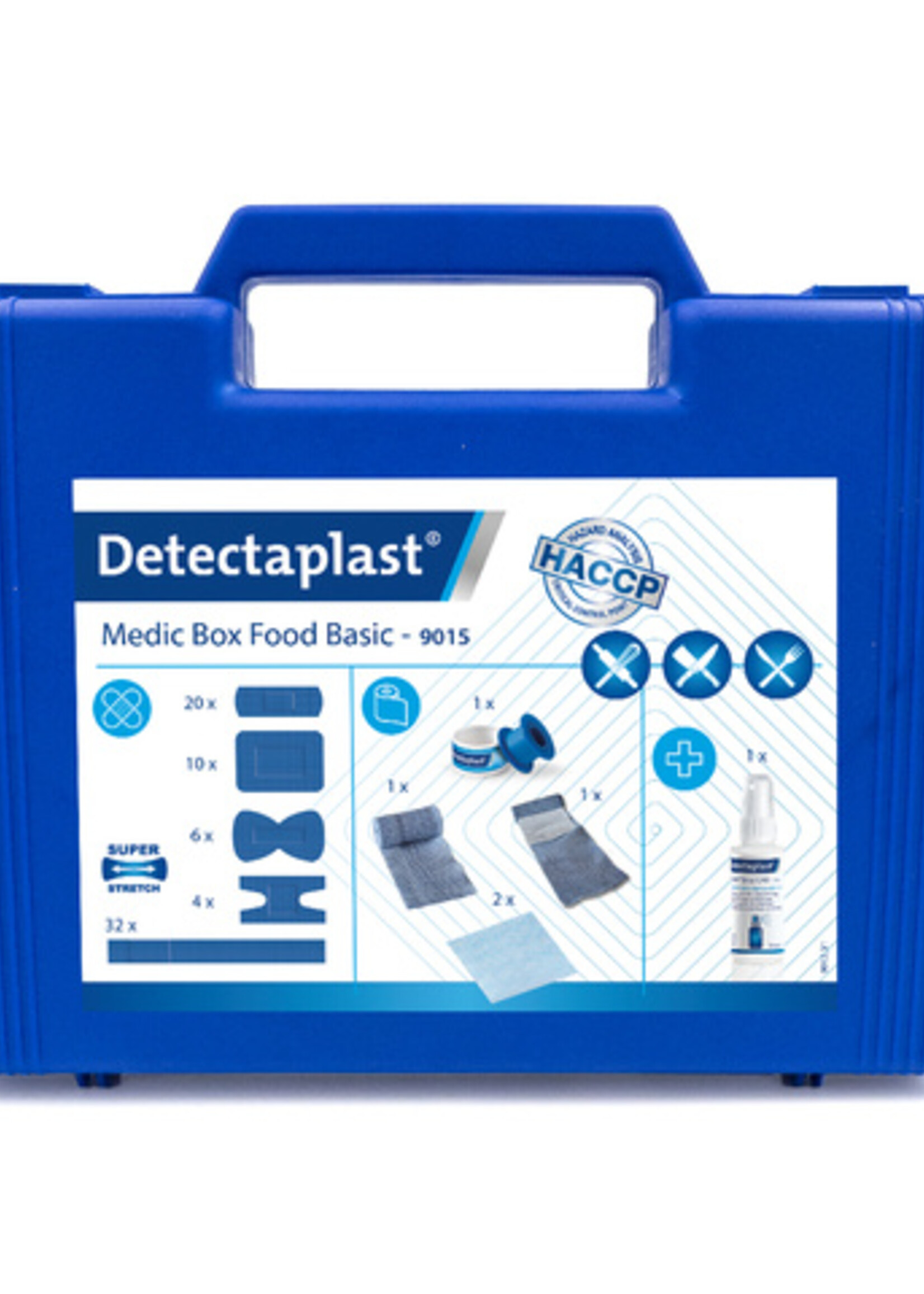 Detectaplast Detectaplast EHBO KOFFER FOOD BASIS