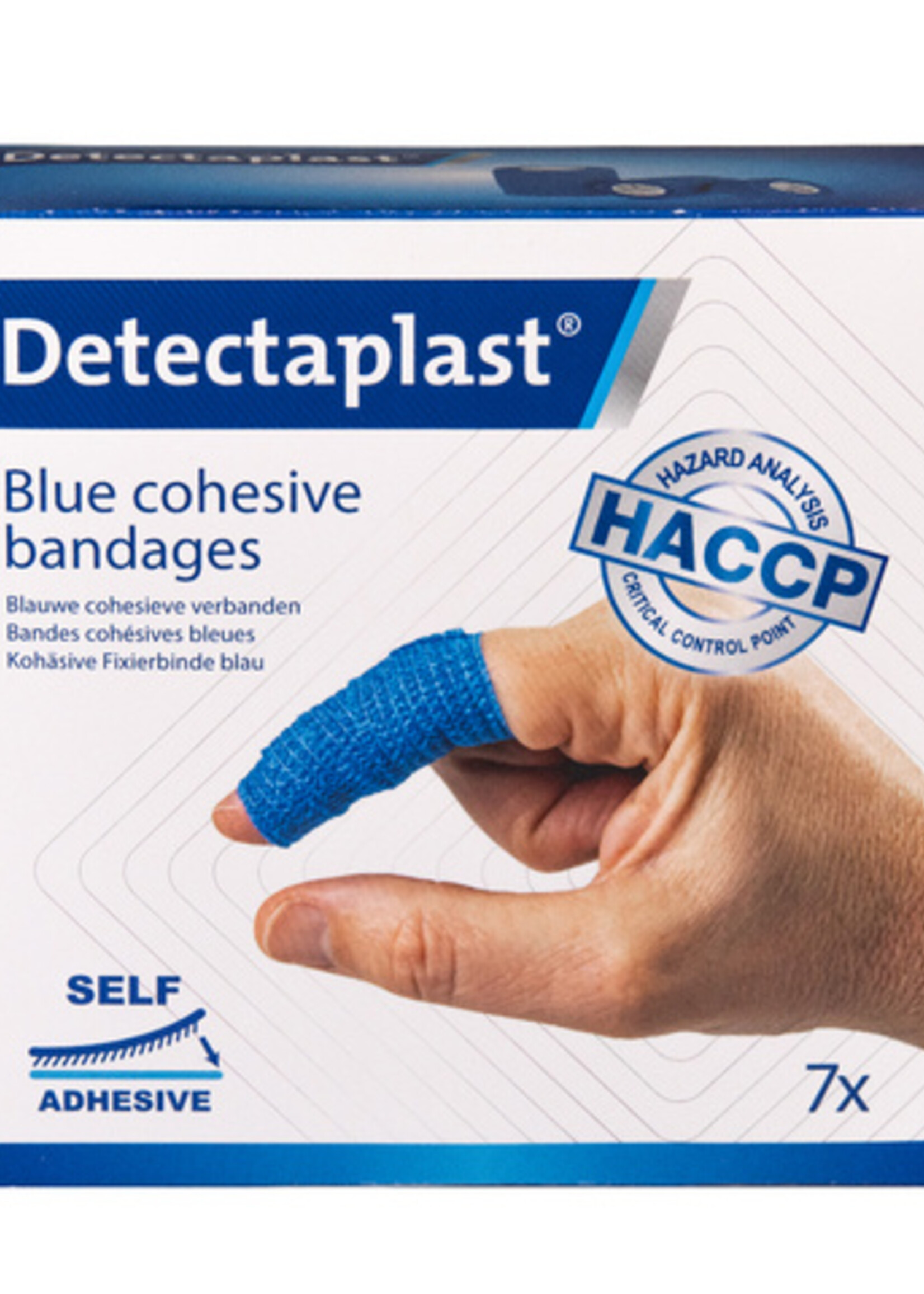 Detectaplast Detectaplast KOHESIEF VERBAND BLAUW ASS