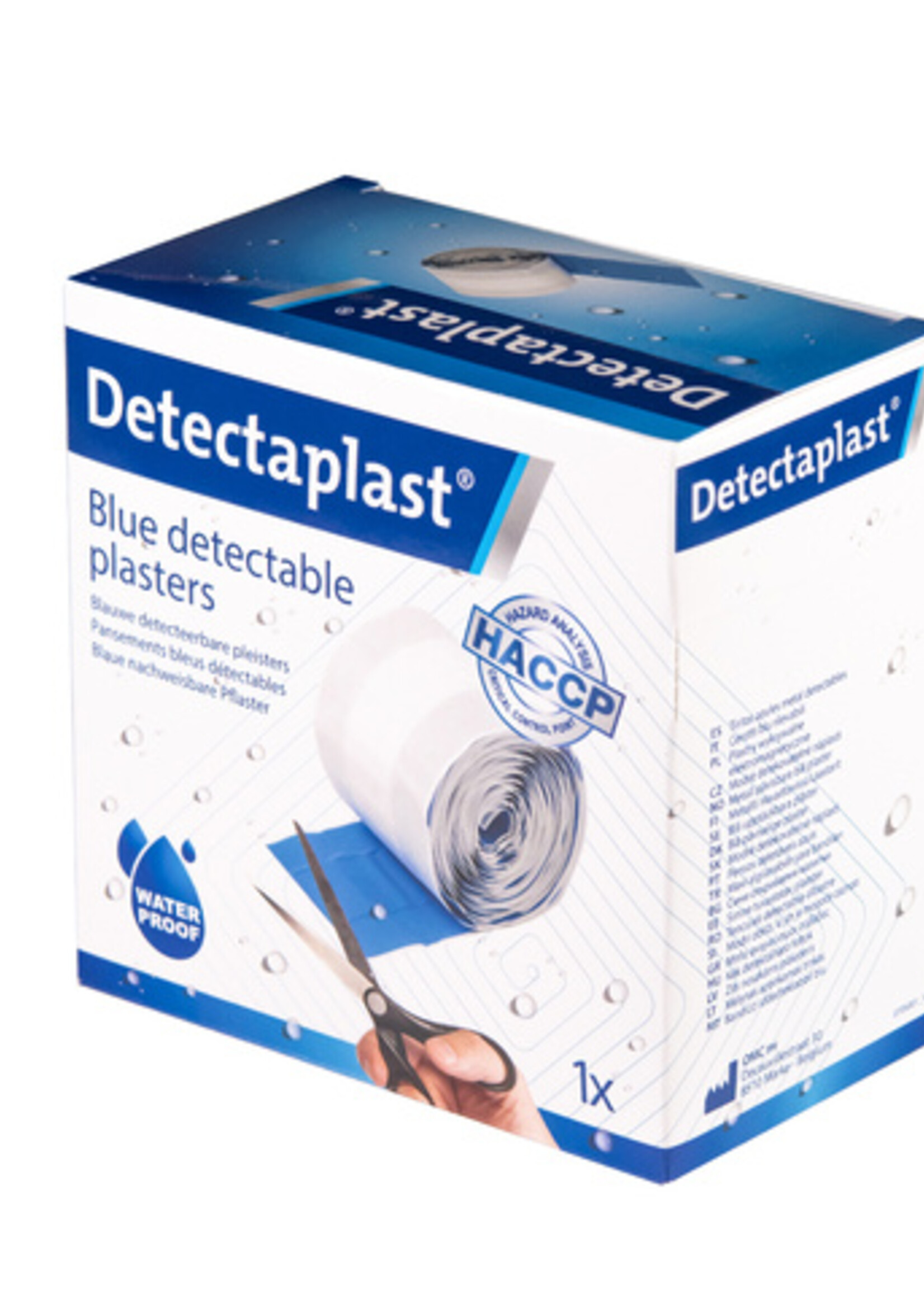 Detectaplast Detectaplast WATERAFSTOTENDE BL PLEISTER 6CMX5M