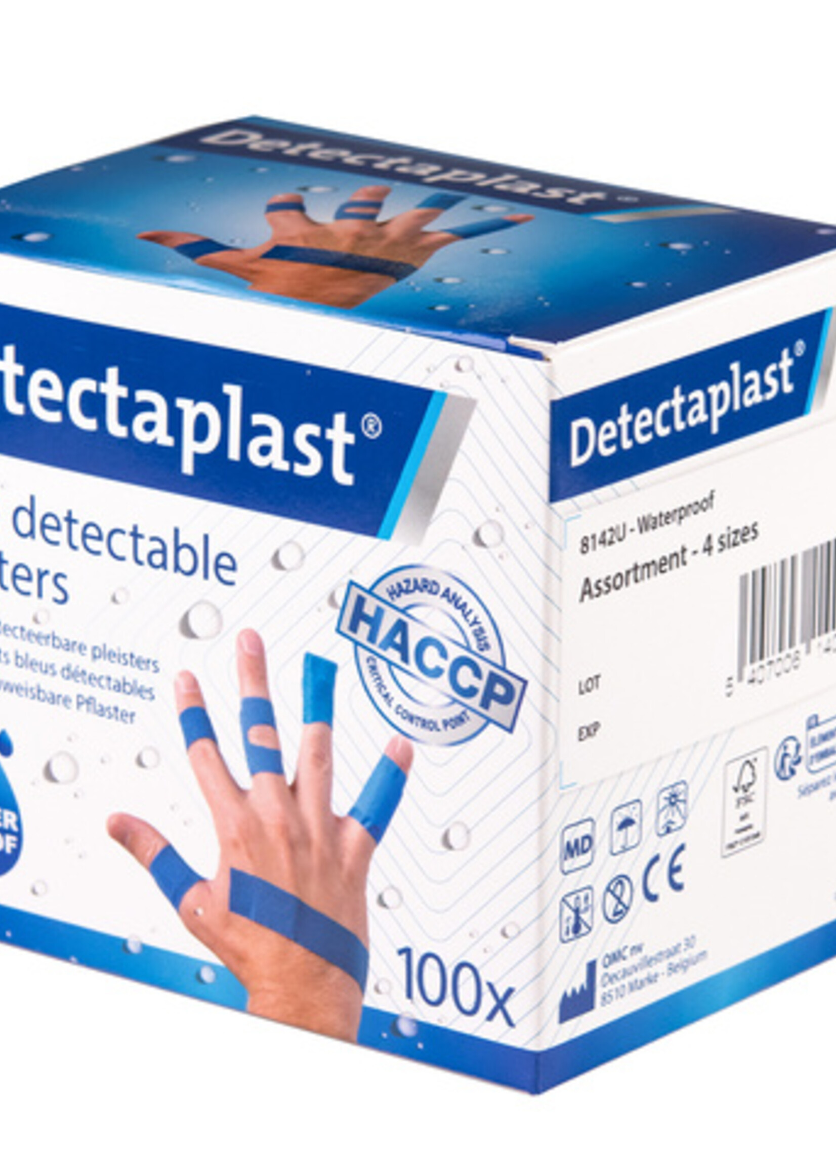 Detectaplast Detectaplast WATERAFSTOTENDE BL PLEISTER ASS